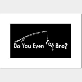 do you even fish bro? Posters and Art